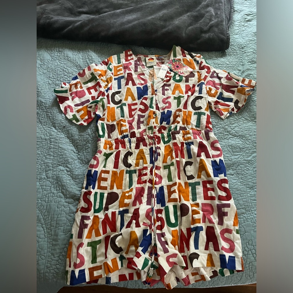 NWT Farmrio Romper - Picture 1 of 4